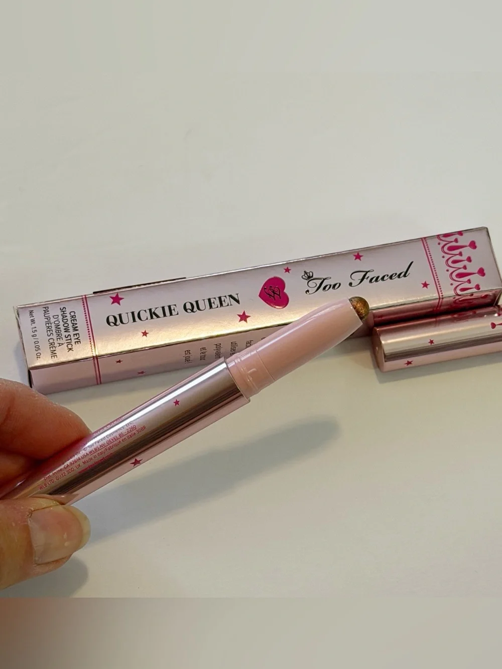 Too Faced Quickie Queen Eye Shadow Stick - CHARMED - Full Size - New in Box